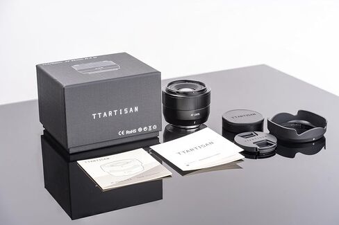 عدسة TTArtisan 35 مم F1.8 II ذات هيكل معدني بتركيز تلقائي AF متوافقة مع حامل FujiFilm FX (أسود) in Saudi Arabia