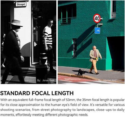 عدسة TTArtisan 35 مم F1.8 II ذات هيكل معدني بتركيز تلقائي AF متوافقة مع حامل FujiFilm FX (أسود) in Saudi Arabia