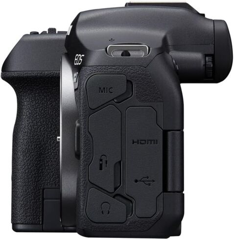 مجموعة كاميرا Canon EOS R7 بدون مرآة مع مجموعة صور Corel + بطاقة ذاكرة سعة 64 جيجابايت + طقم تنظيف + حقيبة كاميرا (5 قطع) in Kuwait