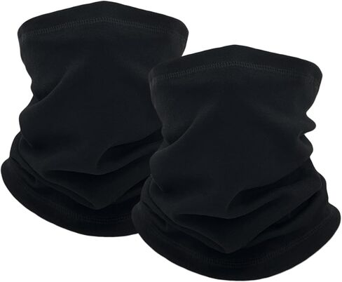 2 عبوة الشتاء عنق الشتاء دافئ للنساء الرجال ناعمة الصوف الدفء عن الريف مقاوم للرياح وشاح غطاء قناع الطقس البارد in Kuwait