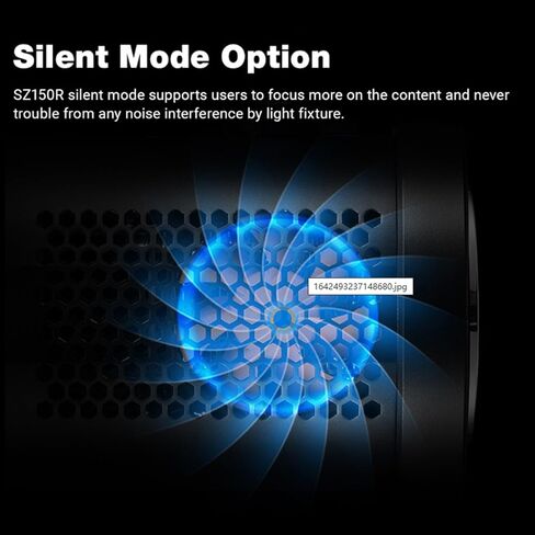 Godox SZ150R Zoom Handheld RGB LED Video Light، 150W LED Bowens Mount مصباح الإضاءة المستمر، 2800K-6500K CCT، High 97+CRI 96+TLCI، مع 37 تأثيرات FX، التحكم APP/DMX، لتسجيل الفيديو، البث المباشر in Kuwait