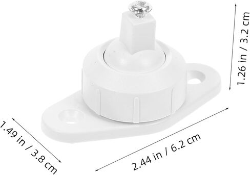 Housoutil 10pcs Bracket No-Drill Mounting for Alarm Detector Wall Mounting Bracket Robust Material in Saudi Arabia