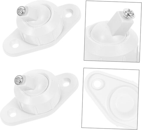 Housoutil 10pcs Bracket No-Drill Mounting for Alarm Detector Wall Mounting Bracket Robust Material in Saudi Arabia