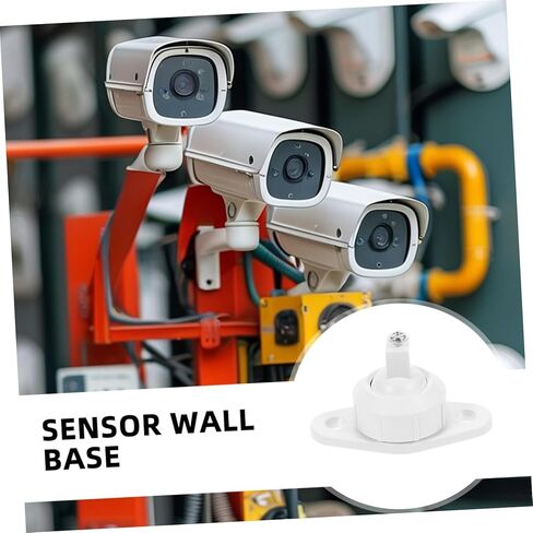 Housoutil 10pcs Bracket No-Drill Mounting for Alarm Detector Wall Mounting Bracket Robust Material in Saudi Arabia