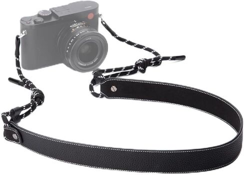 حزام كتف كاميرا جلدي عتيق قابل للتعديل لكاميرات DSLR SLR بدون مرآة مناسبة لـ Fuji XT5 XT4 XT3 XT30 XE4 in Kuwait