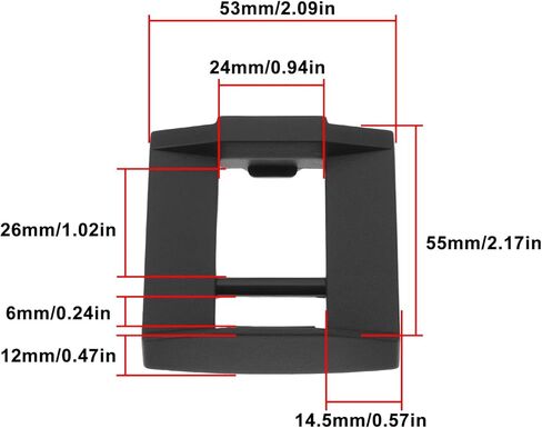 4X صندوق أدوات قفل مشبك 55x53x12 مللي متر متوافق مع بعض ماكينات قولبة حقن ماكيتا البلاستيكية in Saudi Arabia
