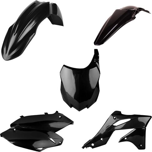Polisport Motocross (MX) Replica Plastic Kit for Kawasaki KX 250F (2013-16) – OEM Quality, Durable, Flexible & Perfect Fit – Green/Black in Saudi Arabia