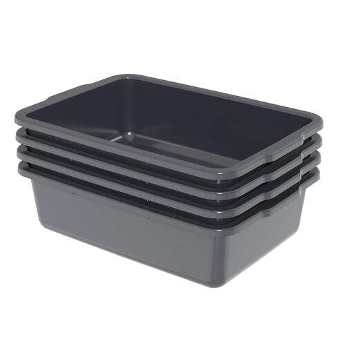 8 L Small Commercial Bus Tub, Plastic Wash Pan Basin, 5 Packs in Saudi Arabia