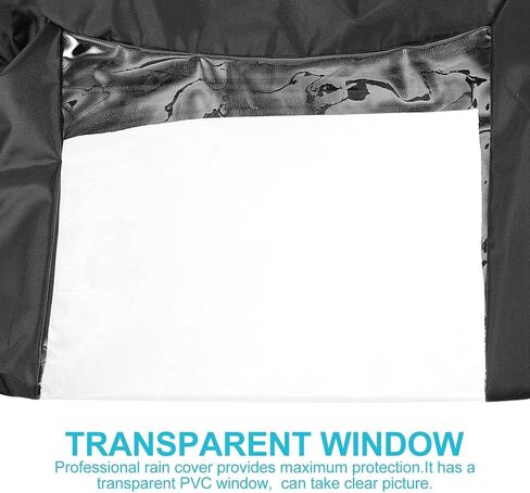 Homoyoyo DSLR Rain Cover for Camera Waterproof Protector Rain Shield for Outdoor Photography with Adjustable Fit in Saudi Arabia