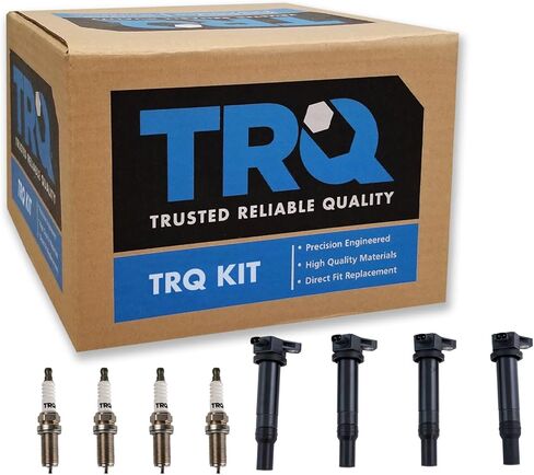 TRQ Ignition Kit Coil Coil Set Set Sparks Clops متوافقة مع 14-15 Infiniti 07-21 Nissan in Saudi Arabia