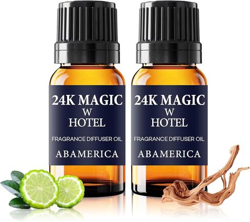 زيوت Abamerica Cabana الأساسية ، زيوت ناشر الفندق المستوحاة من فندق Ritz Carlton ، زيوت نماذج Scents Hotel للمنزل ، زيت العطور للناشر (2 عبوة) in Kuwait