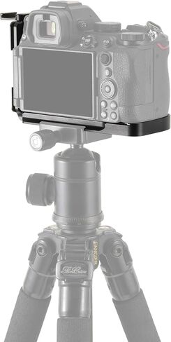 لوحة إطلاق سريع للكاميرا العمودية على شكل حرف L من Fotga لكاميرا Nikon Z5 II عديمة المرآة، لوحة تثبيت حامل ثلاثي القوائم Arca، حامل حذاء بارد، لوحة قاعدة متوافقة مع DJI Ronin RS 2 3 4 وPro Gimbal in Kuwait