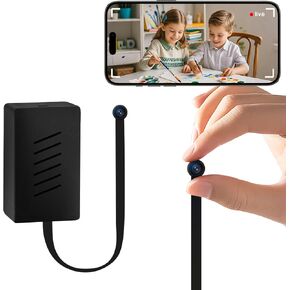 Mini Spy Camera DIY Module – 2K Ultra HD Wireless WiFi Hidden Camera with APP Control, Live Video Feed Anytime, Anywhere, Nanny Cam for Home & Office Security [Upgraded] in Saudi Arabia