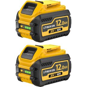 Upgrade 8000mAh Replacement for 20V max Battery Long Lasting Battery for 20V Max Tools, Wide Compatible with DCD/DCF/DCG Series and DCB203-208 Models in Saudi Arabia