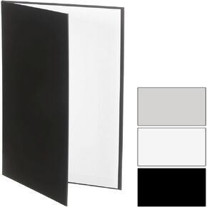 11"x8" Light Reflector 3 in 1 Photography Reflector Cardboards, Foldable & Stable for Still Life Product Food Photo Shooting, Self-Standing, Silver in Saudi Arabia