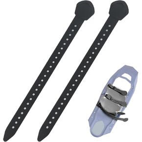 استبدال ربطات أحذية الثلج لمجموعة أشرطة أحذية الثلوج الكلاسيكية MSR، أشرطة أحذية الثلوج لأحذية الثلوج MSR Denali Evo Ascent، قطعتان من أشرطة كعب أحذية الثلج، أسود (18 بوصة) in Kuwait