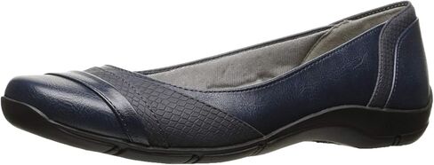 LifeStride Women's Dig Flat, Black Kylie, 9 W US in Saudi Arabia