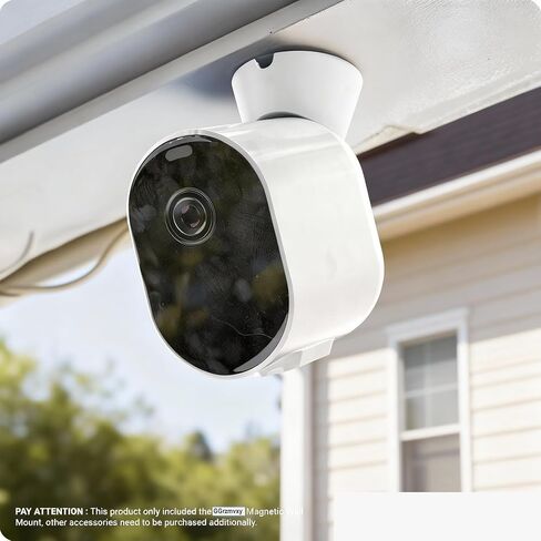 حامل حائط مغناطيسي متوافق مع كاميرات Arlo Pro 5S 2K وPro 4 وPro 3 وUltra 2 وUltra - عبوتان من دعامات التثبيت شديدة التحمل (عبوتان) in Kuwait