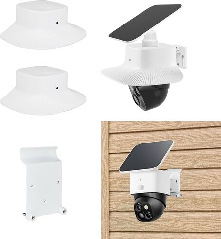 قطعتان من غطاء المطر وحامل جانبي من الفينيل متوافق مع Eufy SoloCam S340 in Kuwait