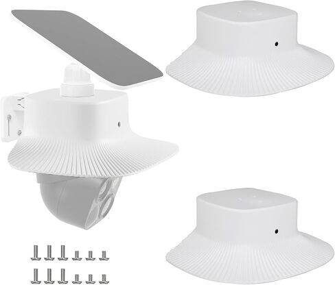 قطعتان من غطاء المطر وحامل جانبي من الفينيل متوافق مع Eufy SoloCam S340 in Kuwait