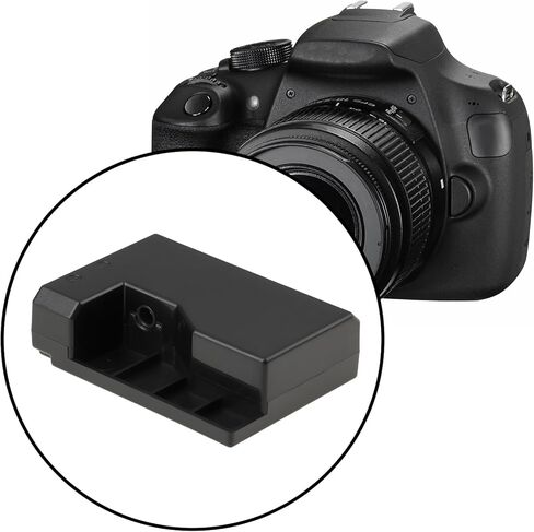 محول بطارية مقرنة للكاميرا من إنشاء فكرة LP-E10 DR-E10 متوافق مع Canon EOS 1100D 1200D 1300D 2000D in Saudi Arabia
