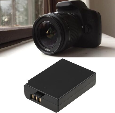 محول بطارية مقرنة للكاميرا من إنشاء فكرة LP-E10 DR-E10 متوافق مع Canon EOS 1100D 1200D 1300D 2000D in Saudi Arabia