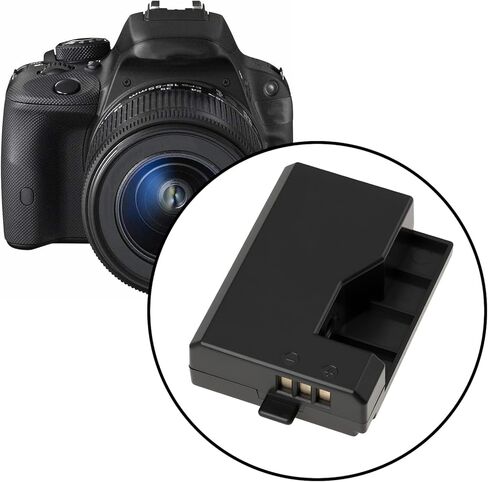 محول بطارية مقرنة للكاميرا من إنشاء فكرة LP-E10 DR-E10 متوافق مع Canon EOS 1100D 1200D 1300D 2000D in Saudi Arabia
