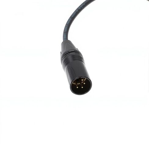 Uonecn Power Cable for Lens servo Camera 12V XLR Female Output XLR 4 pin Male to 12 pin Female Hirose 30cm in Saudi Arabia