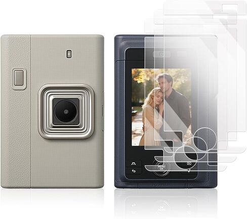 3 عبوات من واقي الشاشة الناعم من Rieibi لـ Instax Mini Liplay+، طبقة PET ناعمة عالية الدقة متوافقة مع كاميرا Mini Liplay Plus - فائقة الوضوح مضادة لبصمات الأصابع ومضادة للخدش in Saudi Arabia
