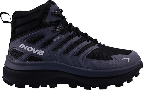 حذاء المشي لمسافات طويلة للنساء من INOV8 Roclite Max Mid GTX - أسود/رمادي داكن - 11 عرض in Saudi Arabia