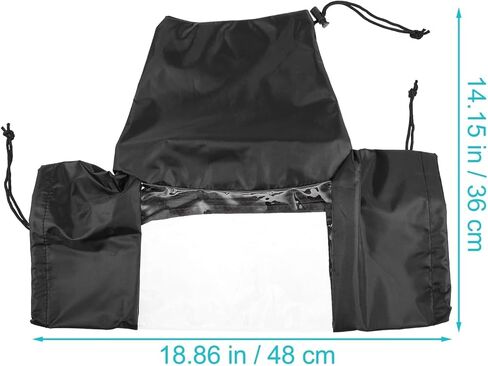 TEHAUX DSLR Rain Cover Waterproof Camera Sleeve Rain Protector for Outdoor Photography Weather Resistant Compatible with DSLR Cameras in Saudi Arabia