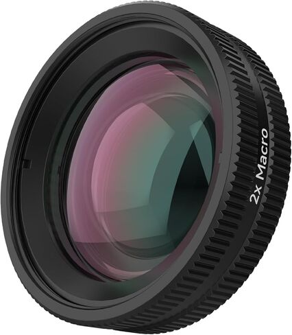 NEEWER Macro Lens Compatible with DJI Osmo Action 6 Only, Action Camera Close Up Photography Accessories with 2X Magnification, 2 Elements 1 Group, 2-3cm Focus Range, LS010 in Saudi Arabia