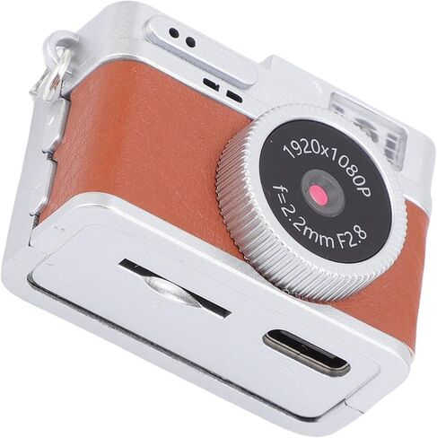 Compact Keychain Video Recorder 1080P Portable Camera with 4 Filters Easy Transfer for OntheGo Use in Kuwait