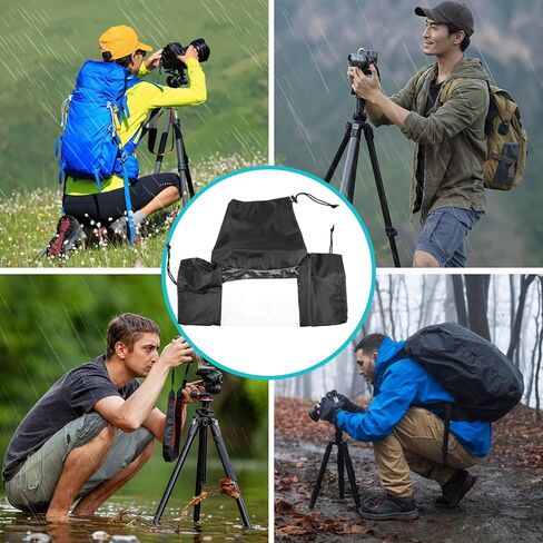 غطاء مطر مقاوم للماء للكاميرا من DOITOOL DSLR للتصوير الفوتوغرافي في الهواء الطلق لحماية الكاميرا الاحترافية in Saudi Arabia