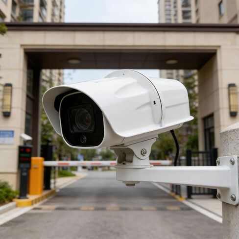 حاوية للتأمين الخارجي ضد الأضرار وغطاء للمطر لكاميرات CCTV in Kuwait