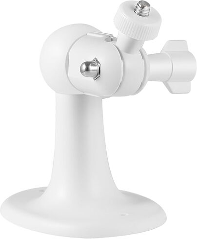 Tonton 2 Pack كاميرا أمان مثبتة على الحائط متوافقة مع eufyCam 2C/2C Pro، 2/2 Pro، 3C/S300، 3/S330، SoloCam S220/C210، Ring، Arlo، وغيرها من الكاميرات اللولبية 1/4 بوصة، دعامة قابلة للتعديل 360 درجة، أبيض in Saudi Arabia