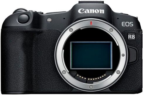 حزمة كاميرا Canon EOS R8 بدون مرآة | مستشعر كامل الإطار 24.2 ميجابكسل، Dual Pixel CMOS AF II وفيديو 4K 60p | رائعة للسفر والصور الشخصية ومنشئي المحتوى (5803C002) + بطاقة سعة 64 جيجابايت + حقيبة + المزيد in Saudi Arabia