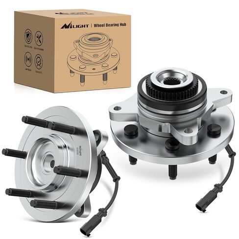 Nilight Wheel Bearing and Hub Assembly for GMC Acadia 2007-2012 2013 2014 2015 2016, Buick Enclave 2008-2017, Chevrolet Traverse 2009-2017, Saturn Outlook 2007-2010 with 6-Lug, OEM 513277 in Saudi Arabia