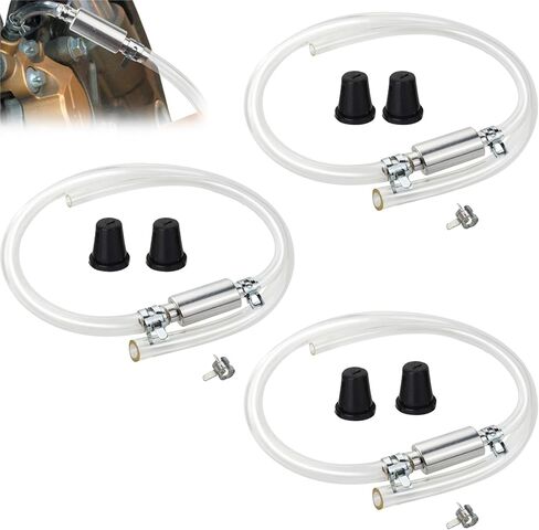 Brake Bleeder Hose - One Way Check Valve Tube Bleeding Tool Kit, Brake Bleeder for Hydraulic System Bleeding Car Motorcycle Clutch (2PCS) in Kuwait