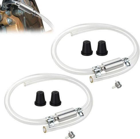 Brake Bleeder Hose - One Way Check Valve Tube Bleeding Tool Kit, Brake Bleeder for Hydraulic System Bleeding Car Motorcycle Clutch (2PCS) in Kuwait