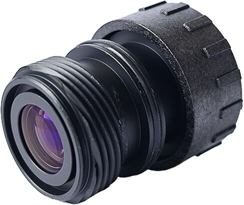 PVS14 PVS31 PVS15 عدسة موضوعية 40 درجة 1X أنبوب رؤية ليلية مجهر أحادي العين NVG أنبوب تكثيف الصورة، أسود in Kuwait