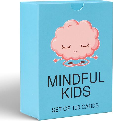 Mindfulness Conversation Starter Cards for Kids | Self Care Inspirational Cards Promote Positive Affirmations to Enable Meaningful Conversations with Kids in Saudi Arabia