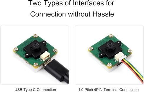 ASHATA USB Camera Module, 1280x720 1MP 120FPS Global Shutter 120 Wide Angle Webcam Board for RasP Device with USB Type C and 4PIN Connector OV9281 Sensor in Saudi Arabia