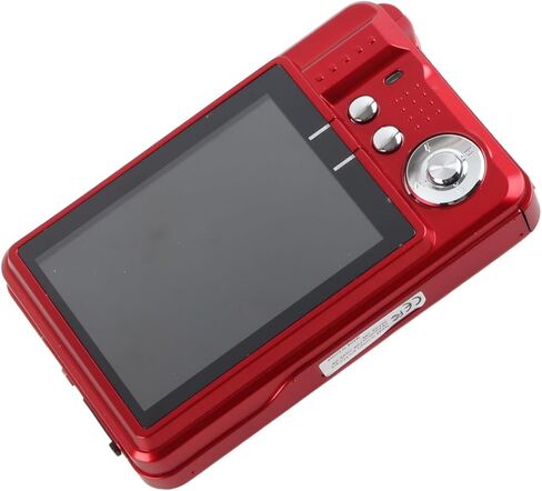 JTLB Digital Camera, 8X Zoom Card Digital Camera 5 MP 2.7in LCD Display Maximum Support 32GB Memory Card Builtin Microphone for Teens Kids Boys Girls (Red) in Saudi Arabia