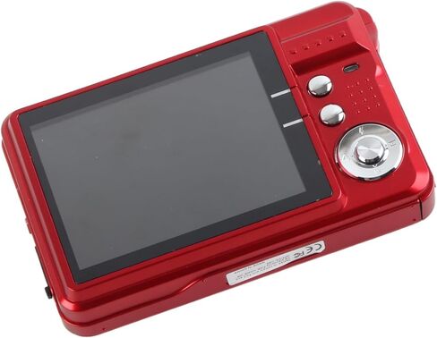JTLB Digital Camera, 8X Zoom Card Digital Camera 5 MP 2.7in LCD Display Maximum Support 32GB Memory Card Builtin Microphone for Teens Kids Boys Girls (Red) in Saudi Arabia