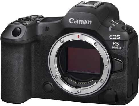 حزمة كاميرا Canon EOS R5 Mark II بدون مرآة | مستشعر كامل الإطار عالي الدقة، وتركيز بؤري تلقائي مزدوج البكسل متطور، وفيديو بدقة 8K | للتصوير الاحترافي وتصوير حفلات الزفاف (6536C002) + بطاقة سعة 64 جيجابايت + حقيبة + المزيد in Kuwait