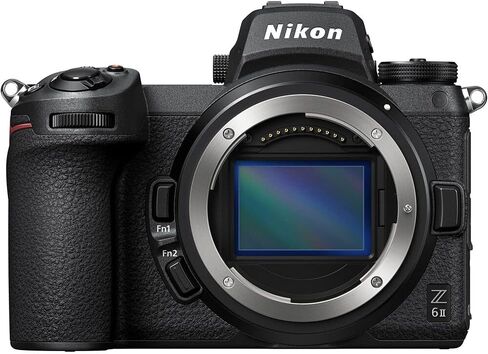 كاميرا Nikon Z6 II بدون مرآة مع عدسة مقاس 24-70 مم f/4، وذاكرة 128 جيجابايت، وعدسة مقربة فائقة مقاس 420-800 مم، وفلاش TTL Pro، ومرشحات، وعدسات، وحقيبة، وحامل ثلاثي القوائم، والمزيد - حزمة صور فائقة (حزمة 40 قطعة) in Saudi Arabia