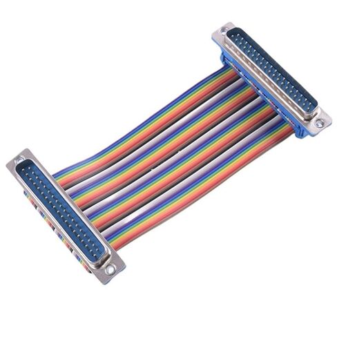 DB9 DB15 DB25 DB37 Extension Wire D-SUB RS-232 DR/DB 9/15/25/37 Pin Cable Connector Line(37Pin Male to Male,50CM) in Saudi Arabia