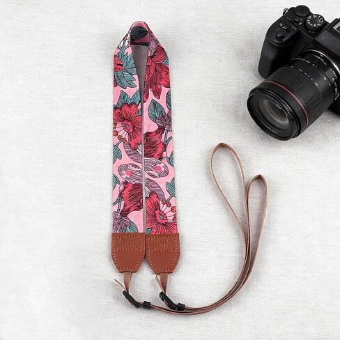 Southwestern African Aztec Camera Strap Wide Adjustable Shoulder Strap for DSLR and Mirrorless Cameras Design in Saudi Arabia