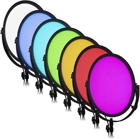 Fotodiox Pro Prizmo Jupiter18 PZM-700 RGB+W LED Light - Multi Color, Dimmable, Professional Photo/Video LED Studio Light with Special Effects Settings in Saudi Arabia